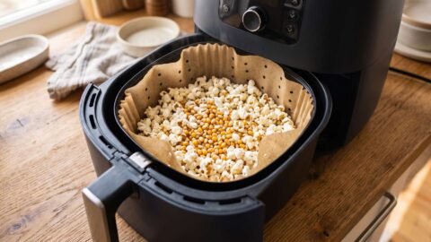 ¿Se pueden hacer palomitas en la freidora de aire?