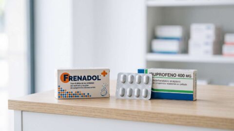 ¿Se puede mezclar Frenadol con ibuprofeno?